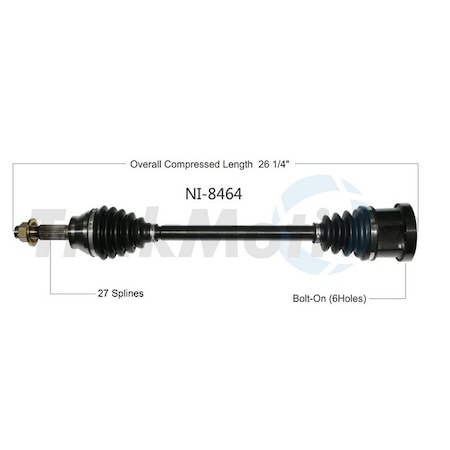 Cv Axle Shaft,Ni-8464